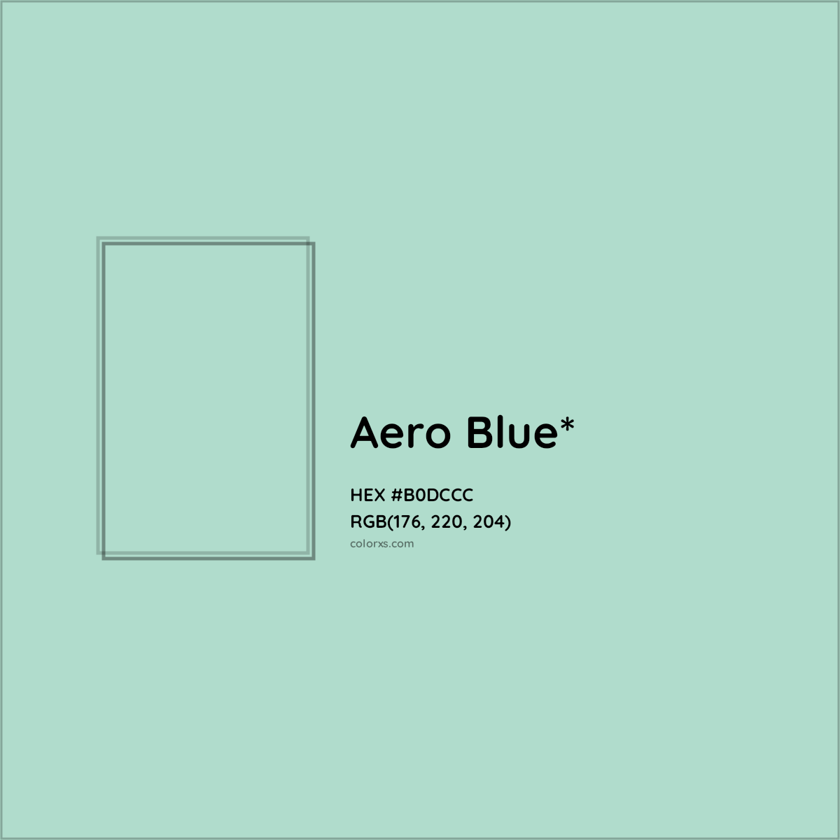 HEX #B0DCCC Color Name, Color Code, Palettes, Similar Paints, Images