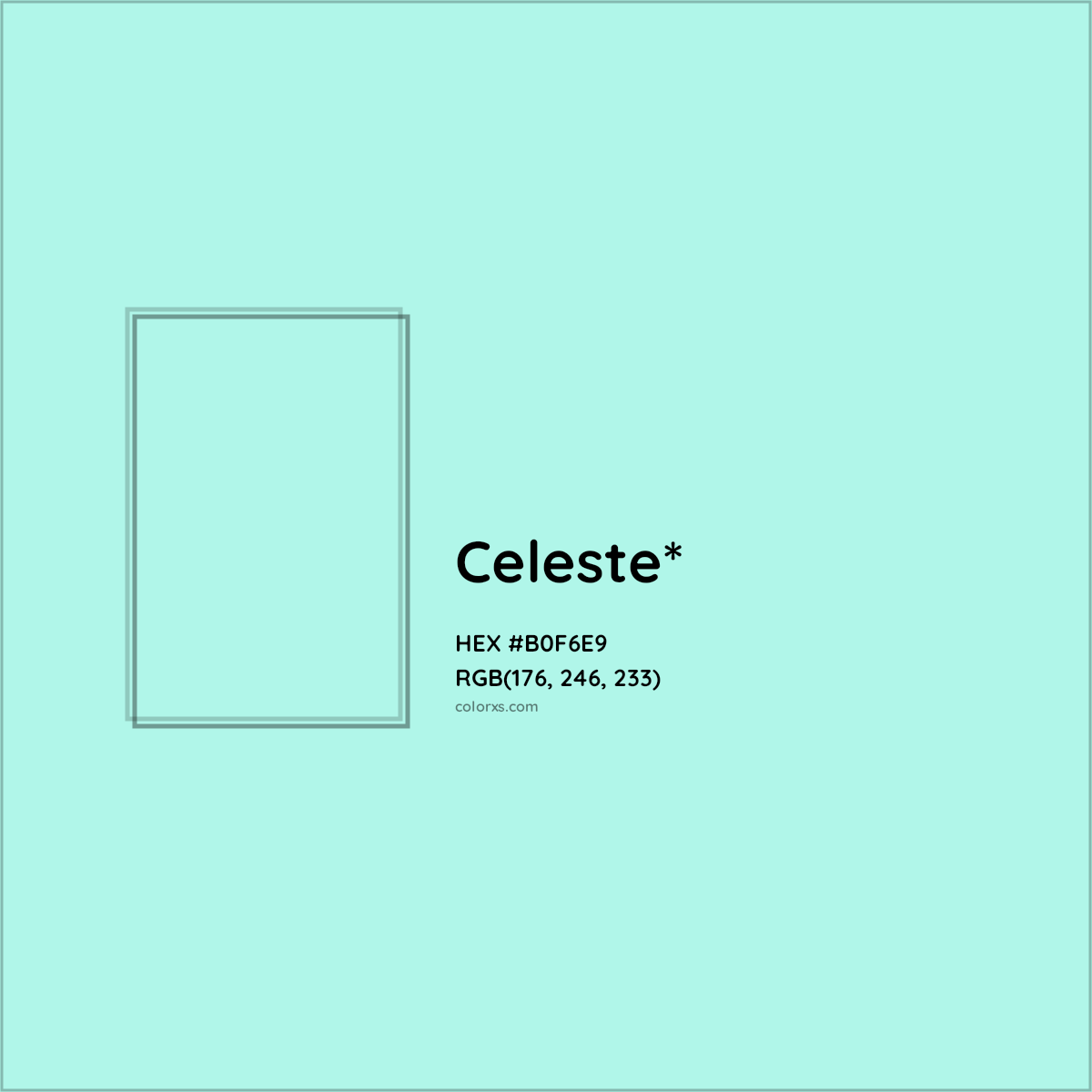 HEX #B0F6E9 Color Name, Color Code, Palettes, Similar Paints, Images