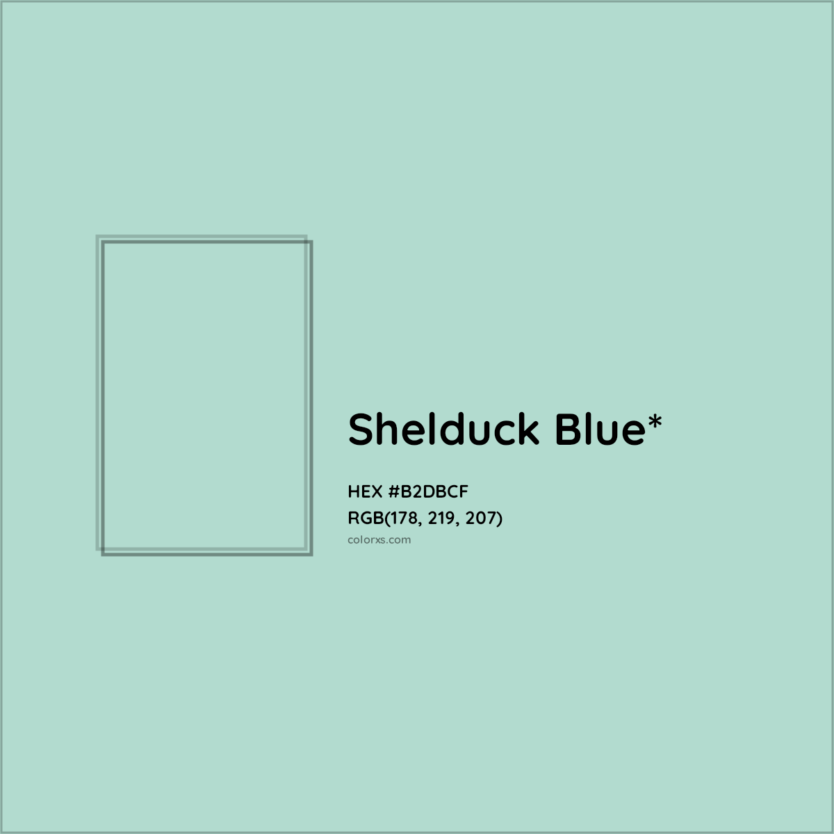 HEX #B2DBCF Color Name, Color Code, Palettes, Similar Paints, Images