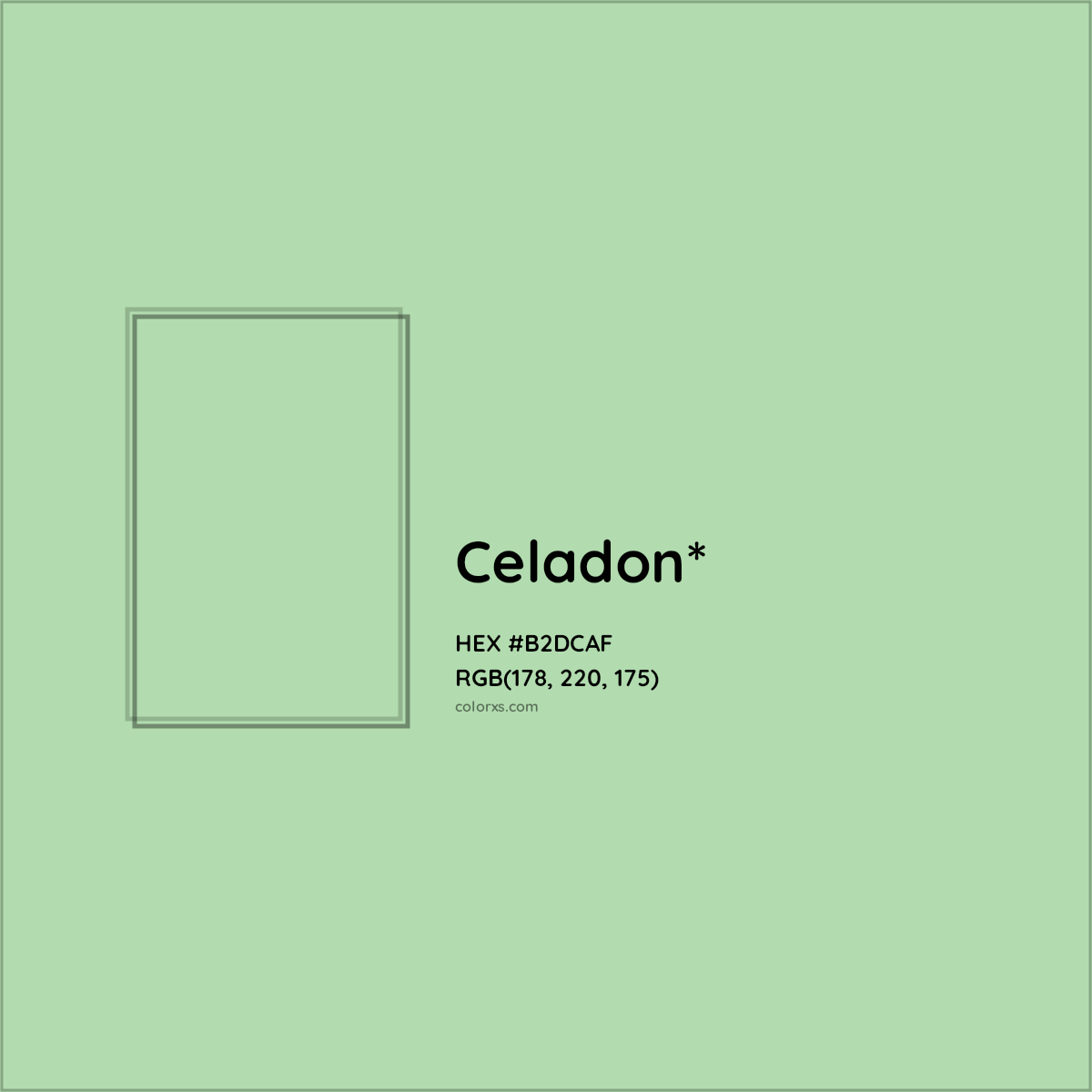 HEX #B2DCAF Color Name, Color Code, Palettes, Similar Paints, Images