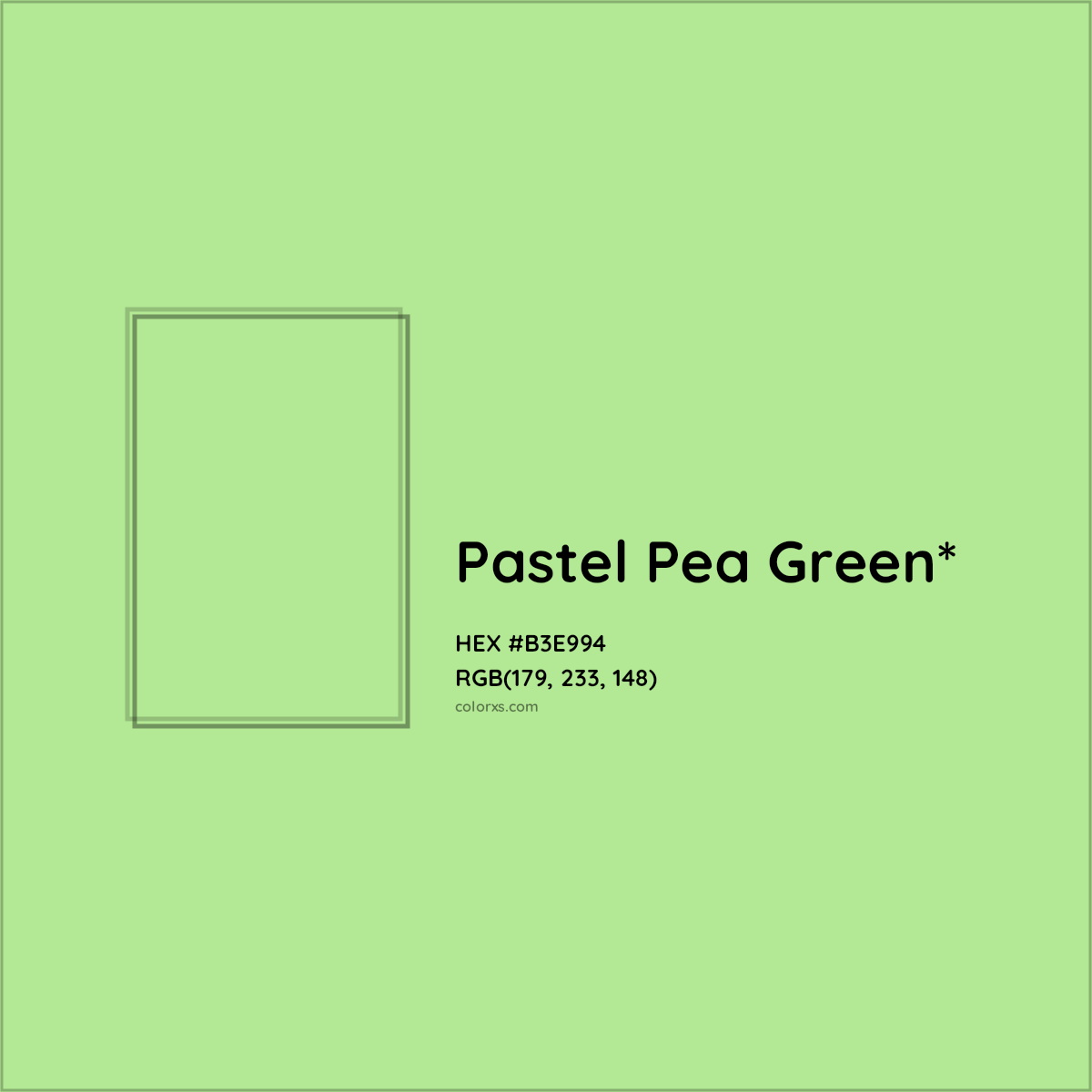 HEX #B3E994 Color Name, Color Code, Palettes, Similar Paints, Images