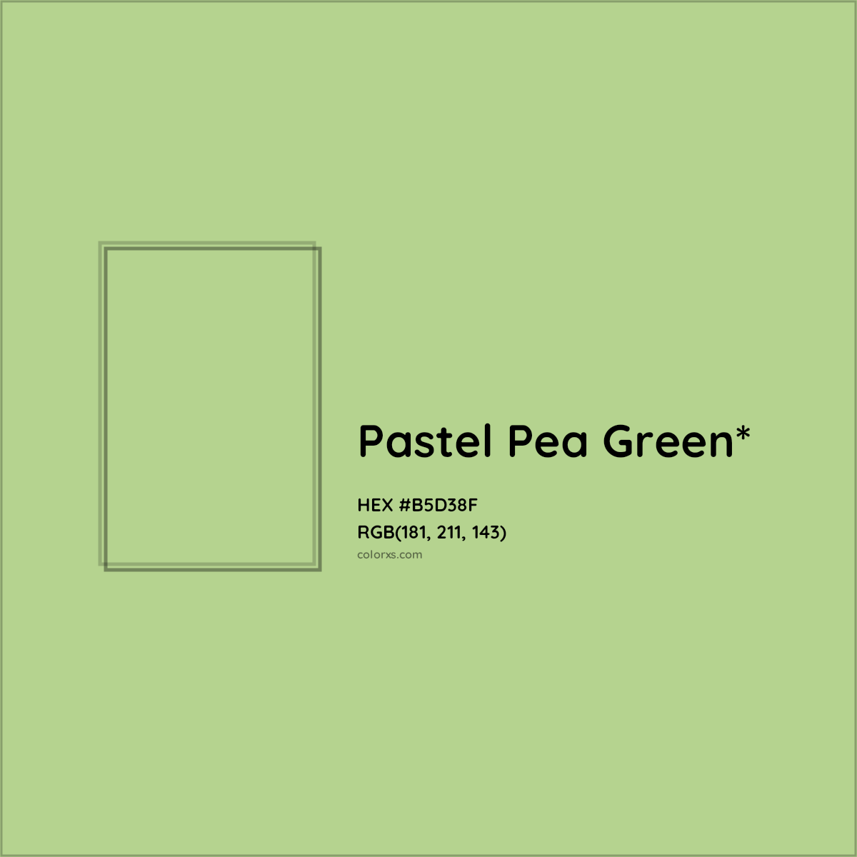 HEX #B5D38F Color Name, Color Code, Palettes, Similar Paints, Images