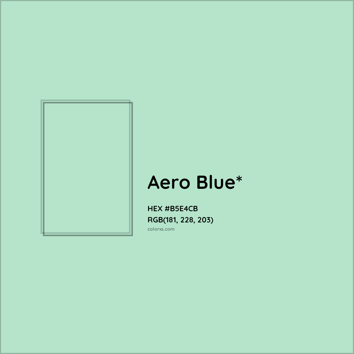 HEX #B5E4CB Color Name, Color Code, Palettes, Similar Paints, Images