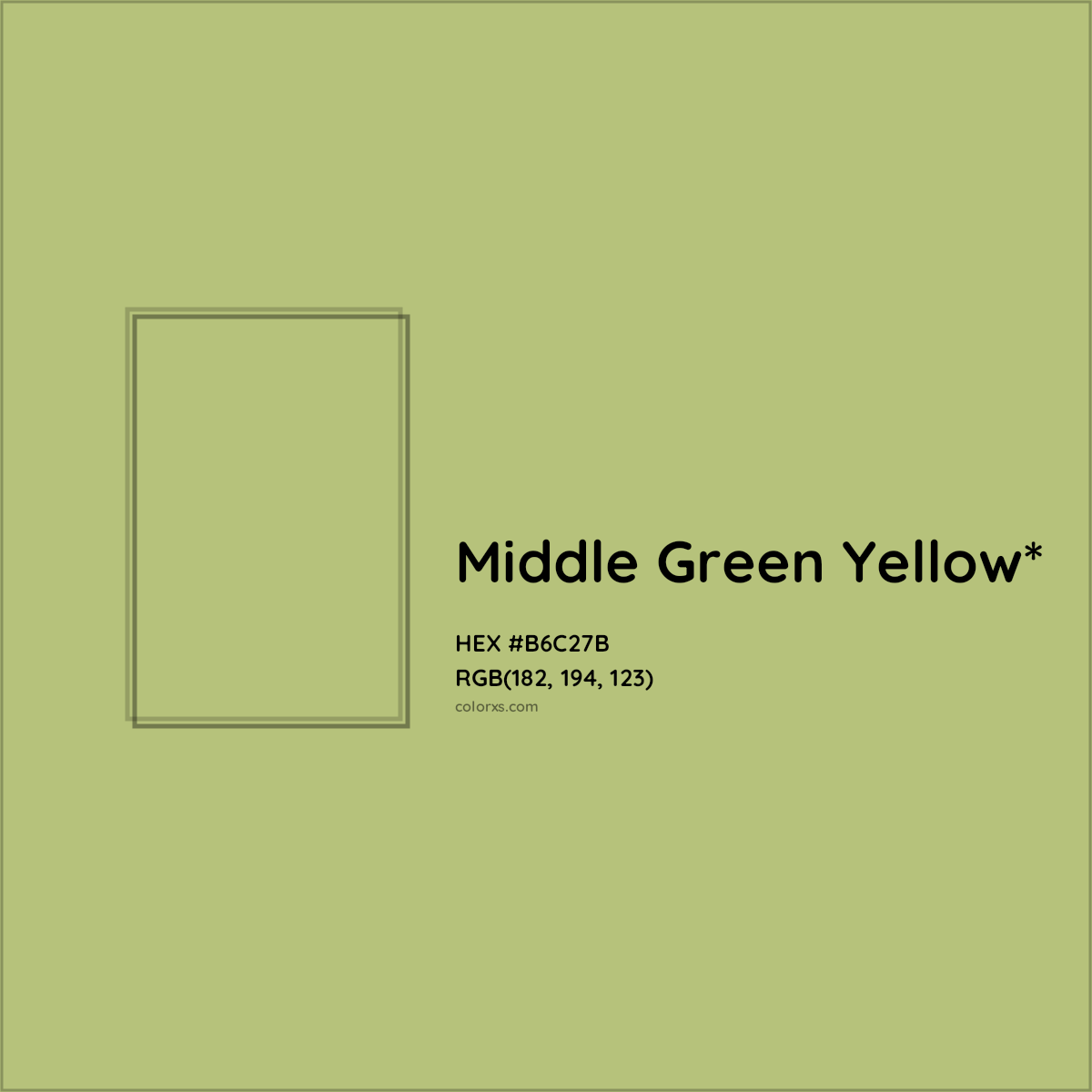 HEX #B6C27B Color Name, Color Code, Palettes, Similar Paints, Images