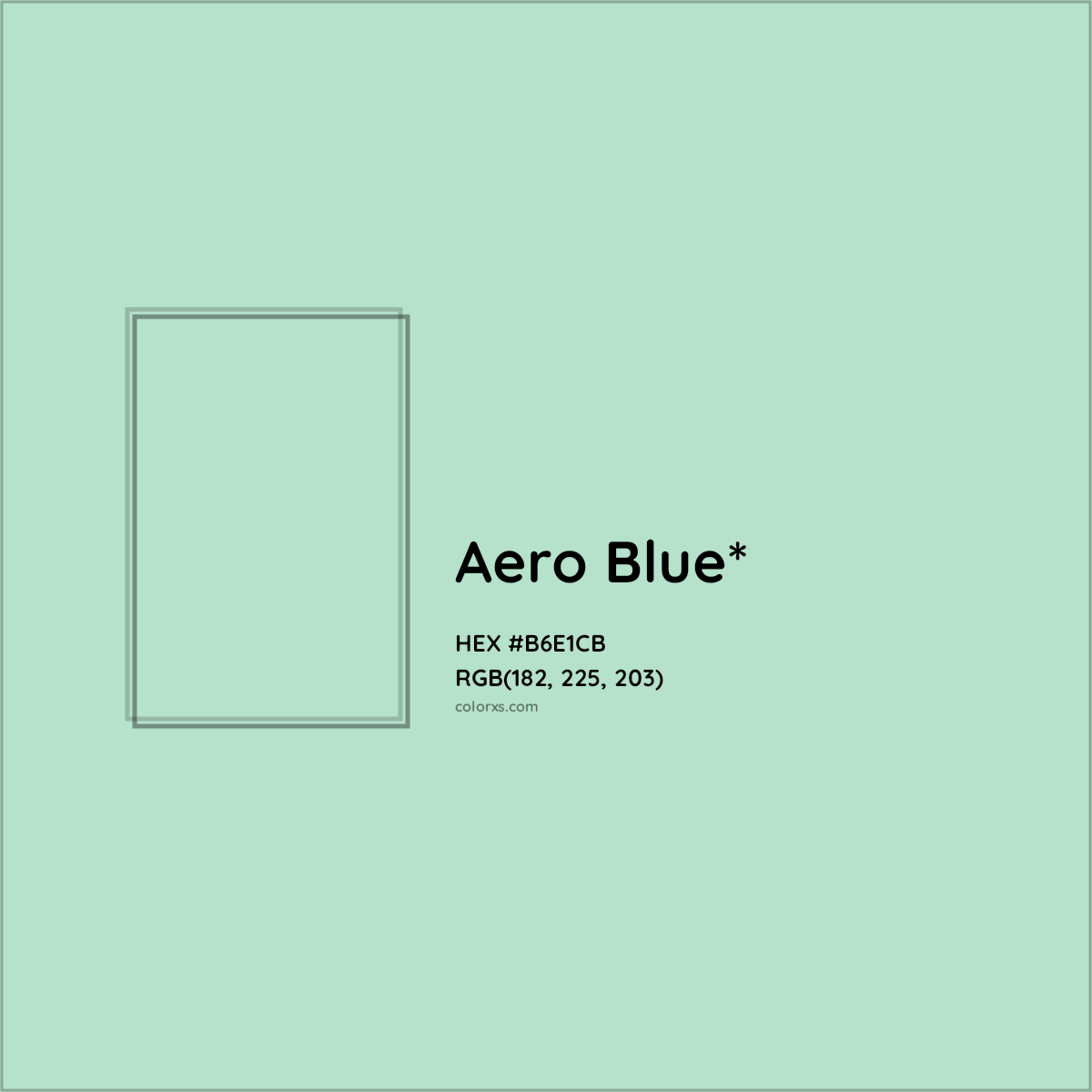 HEX #B6E1CB Color Name, Color Code, Palettes, Similar Paints, Images