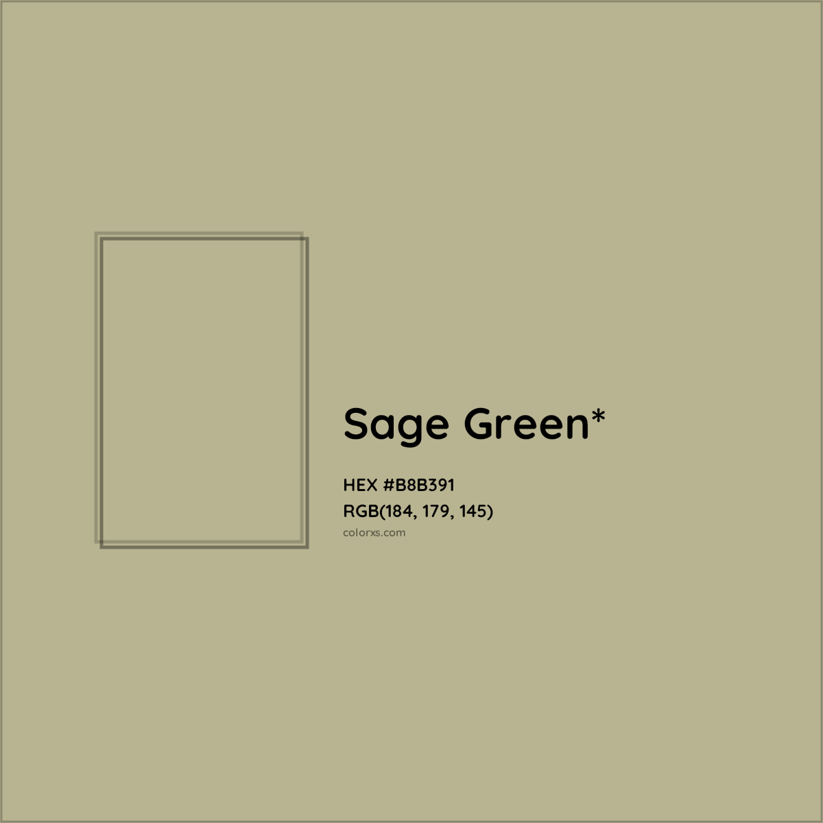 HEX #B8B391 Color Name, Color Code, Palettes, Similar Paints, Images