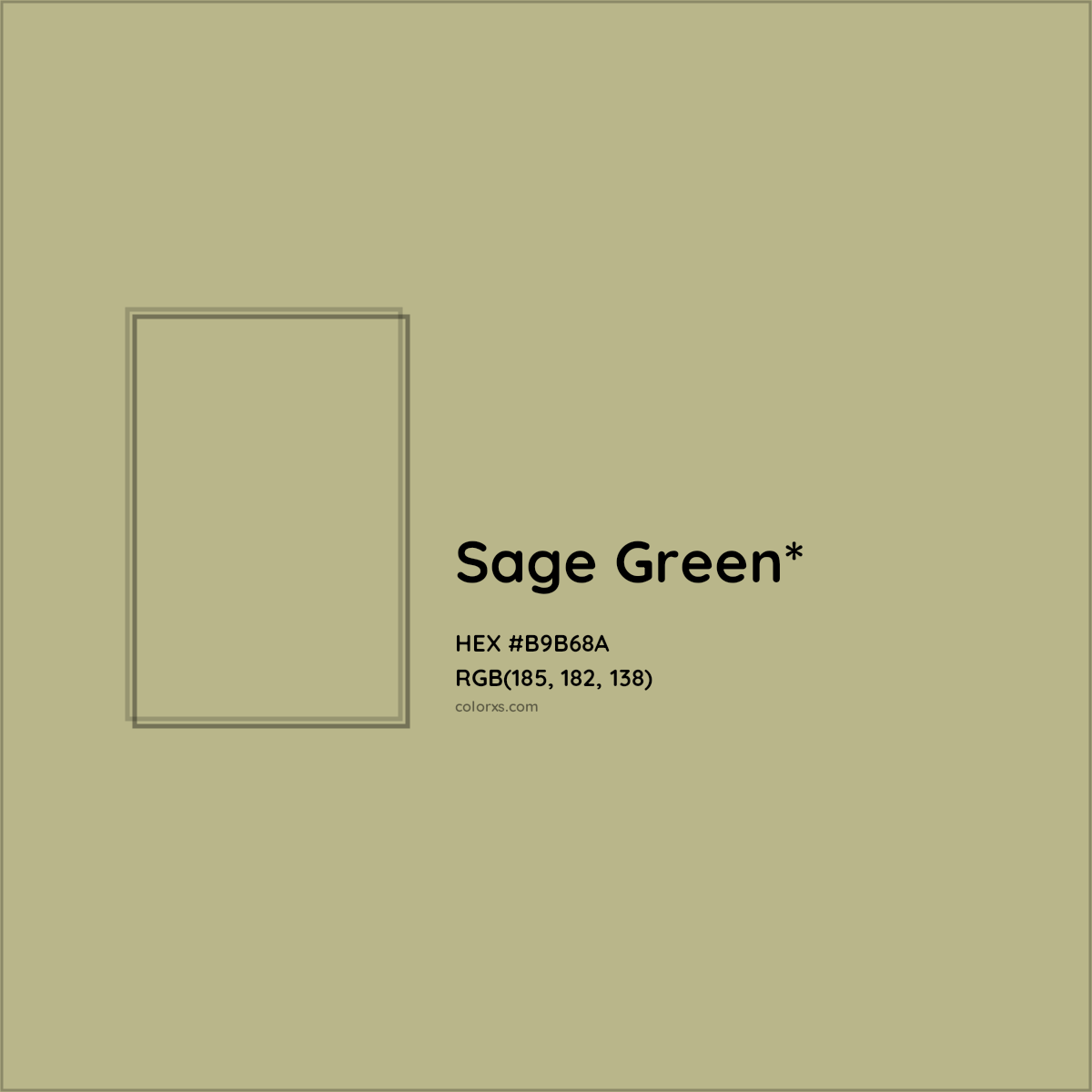 HEX #B9B68A Color Name, Color Code, Palettes, Similar Paints, Images