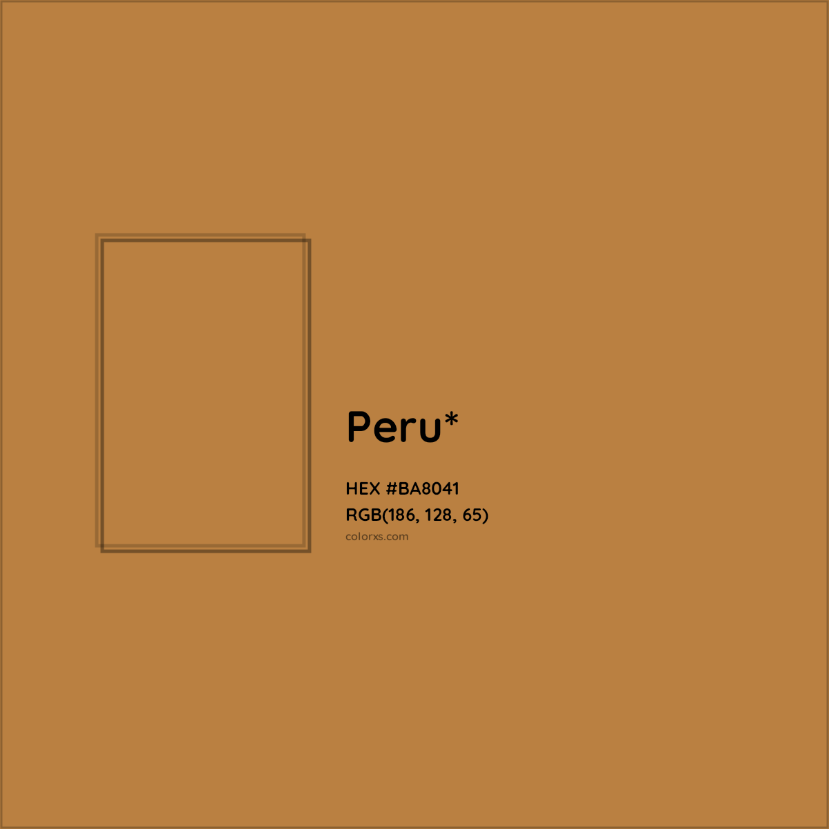 HEX #BA8041 Color Name, Color Code, Palettes, Similar Paints, Images