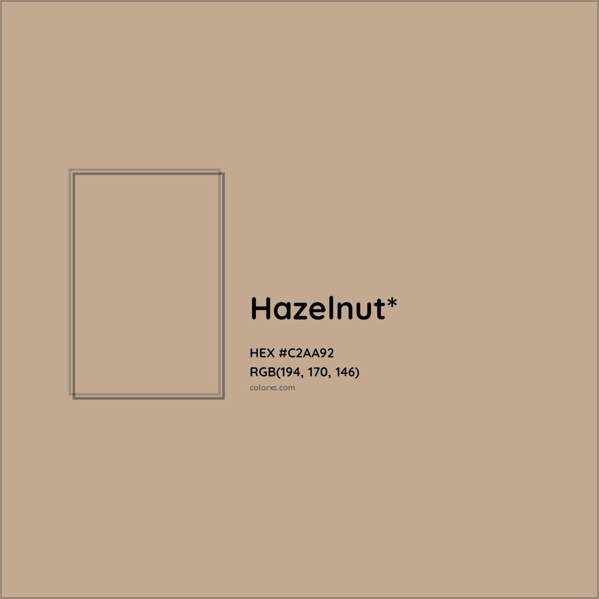 HEX #C2AA92 Color Name, Color Code, Palettes, Similar Paints, Images