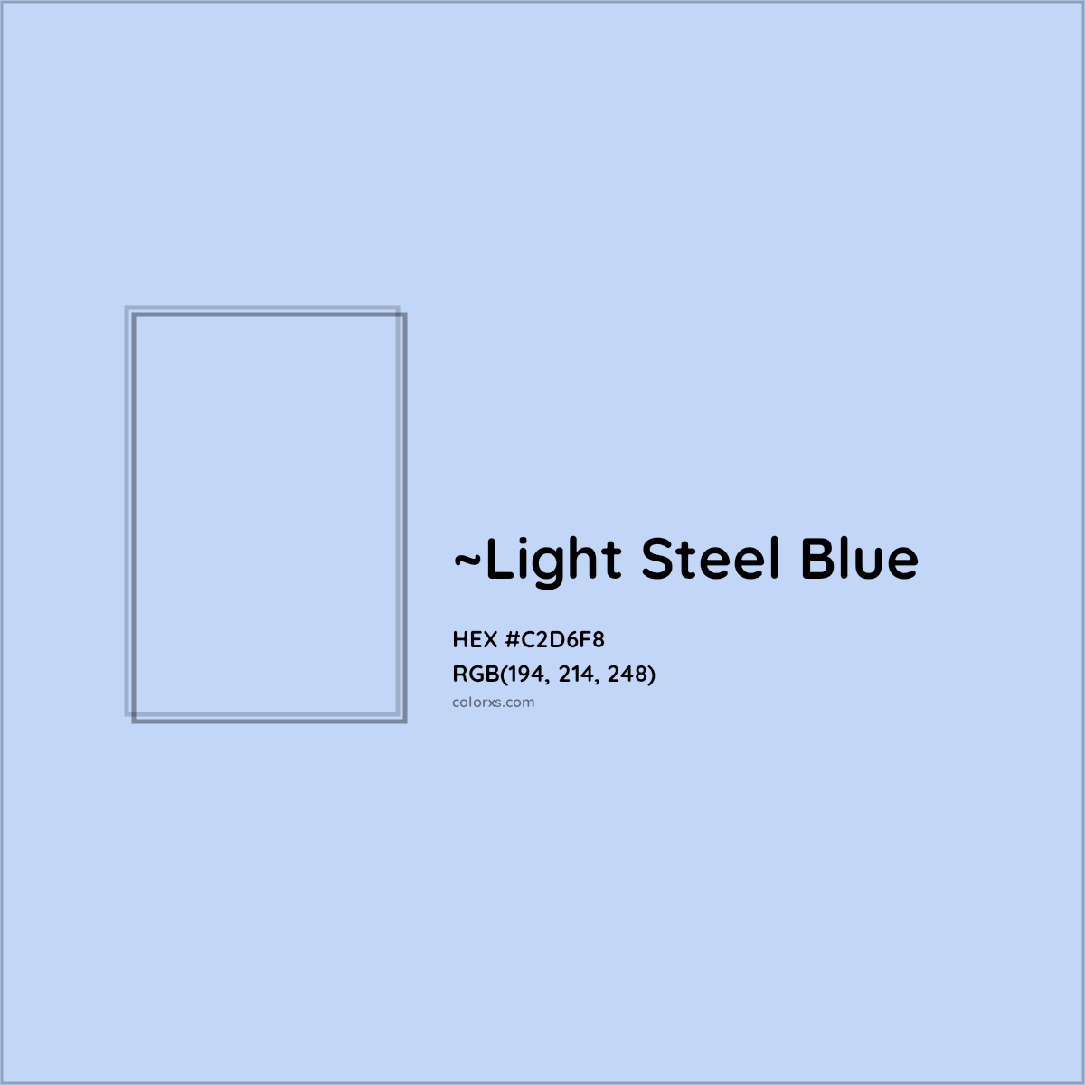 HEX #C2D6F8 Color Name, Color Code, Palettes, Similar Paints, Images