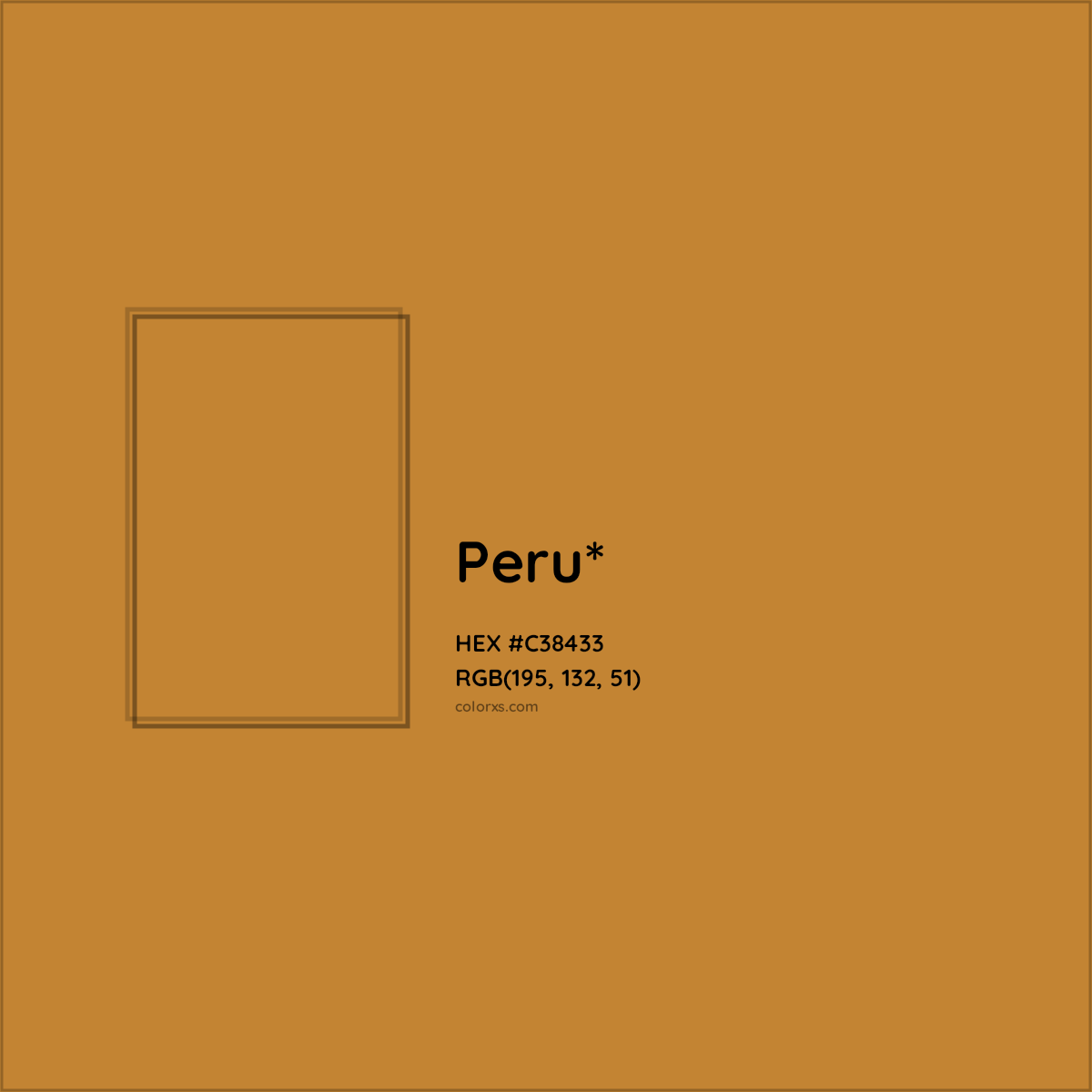 HEX #C38433 Color Name, Color Code, Palettes, Similar Paints, Images