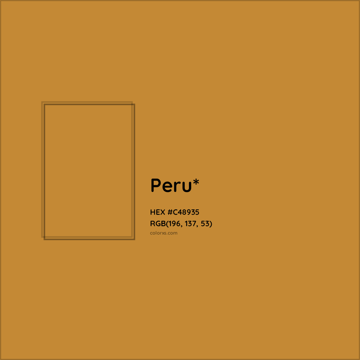 HEX #C48935 Color Name, Color Code, Palettes, Similar Paints, Images