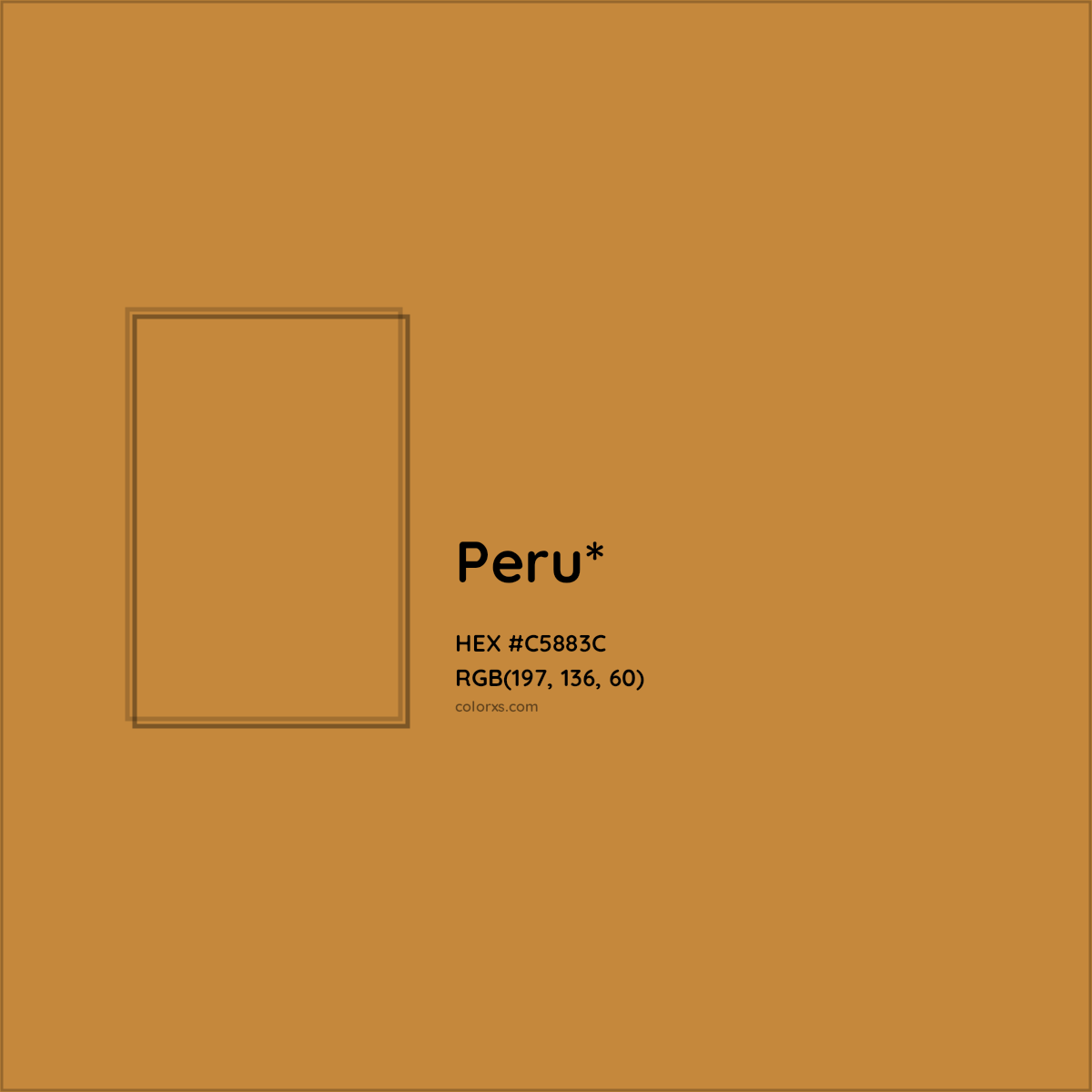 HEX #C5883C Color Name, Color Code, Palettes, Similar Paints, Images