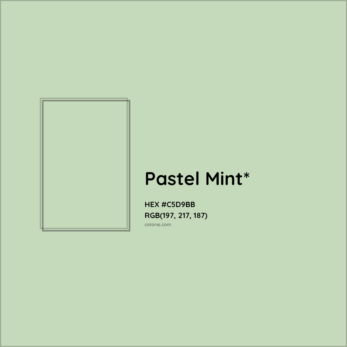 HEX #C5D9BB Color Name, Color Code, Palettes, Similar Paints, Images