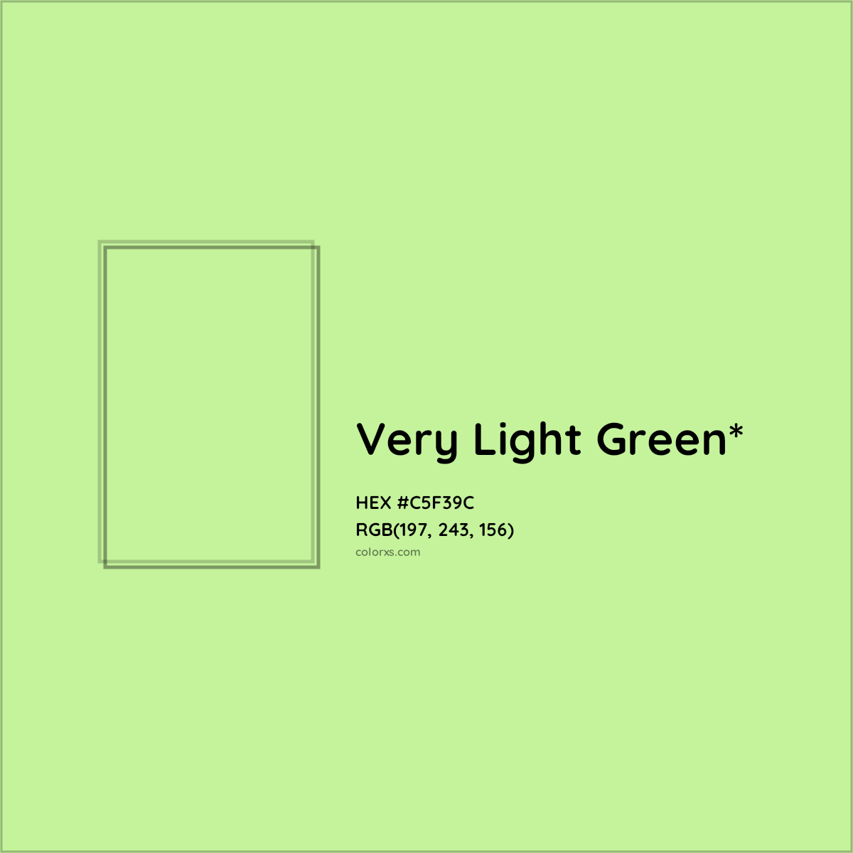 HEX #C5F39C Color Name, Color Code, Palettes, Similar Paints, Images