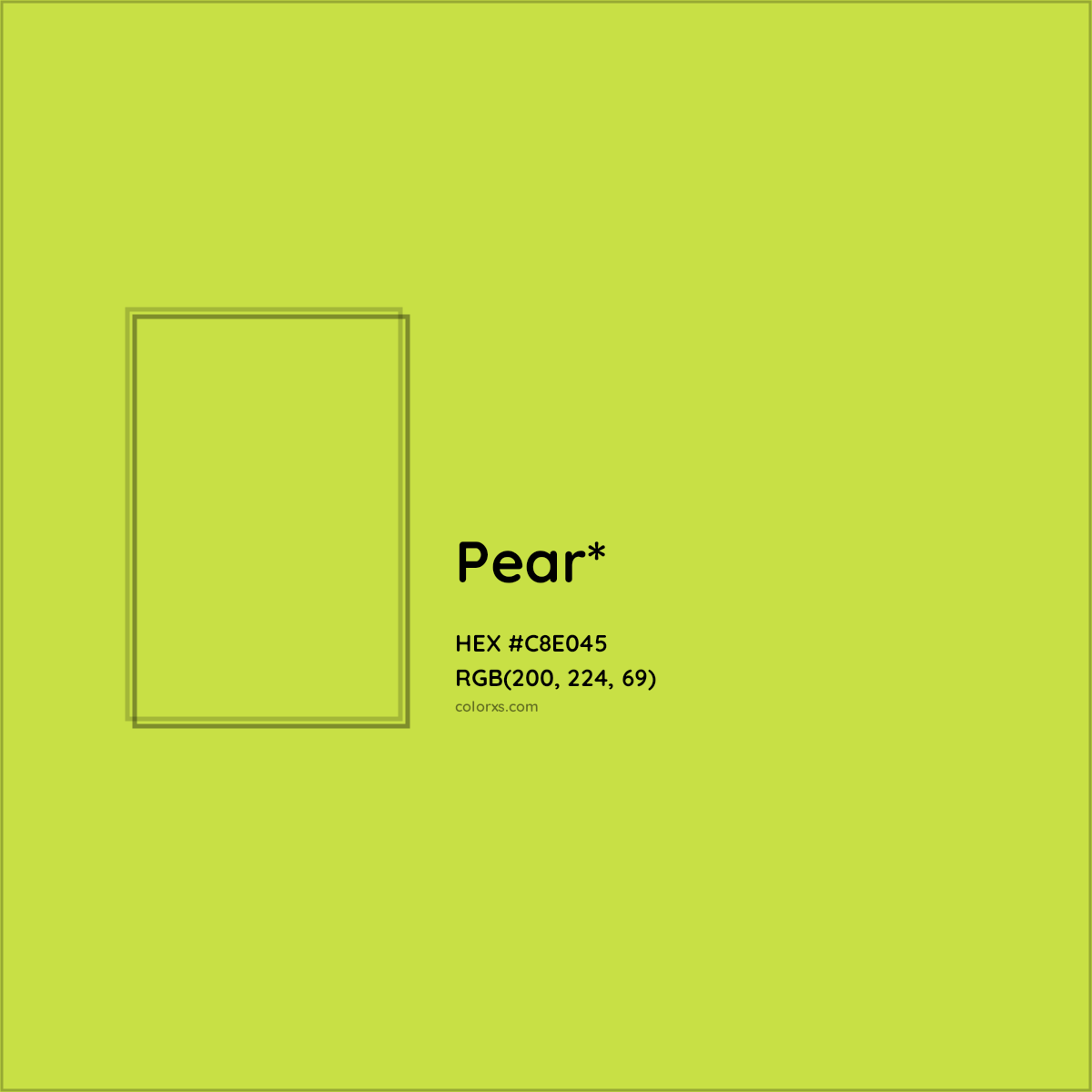 HEX #C8E045 Color Name, Color Code, Palettes, Similar Paints, Images