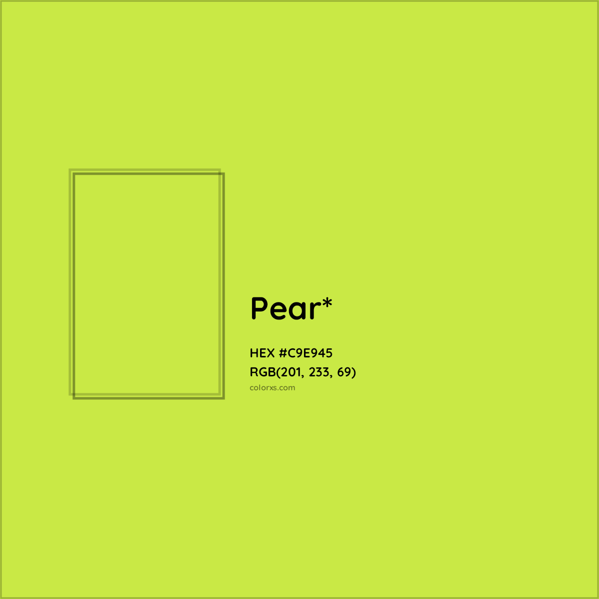 HEX #C9E945 Color Name, Color Code, Palettes, Similar Paints, Images