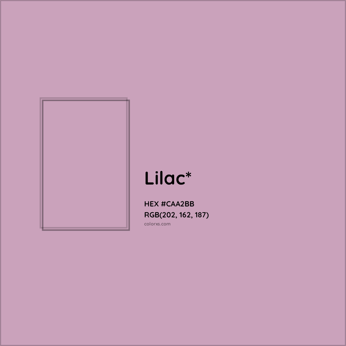 HEX #CAA2BB Color Name, Color Code, Palettes, Similar Paints, Images