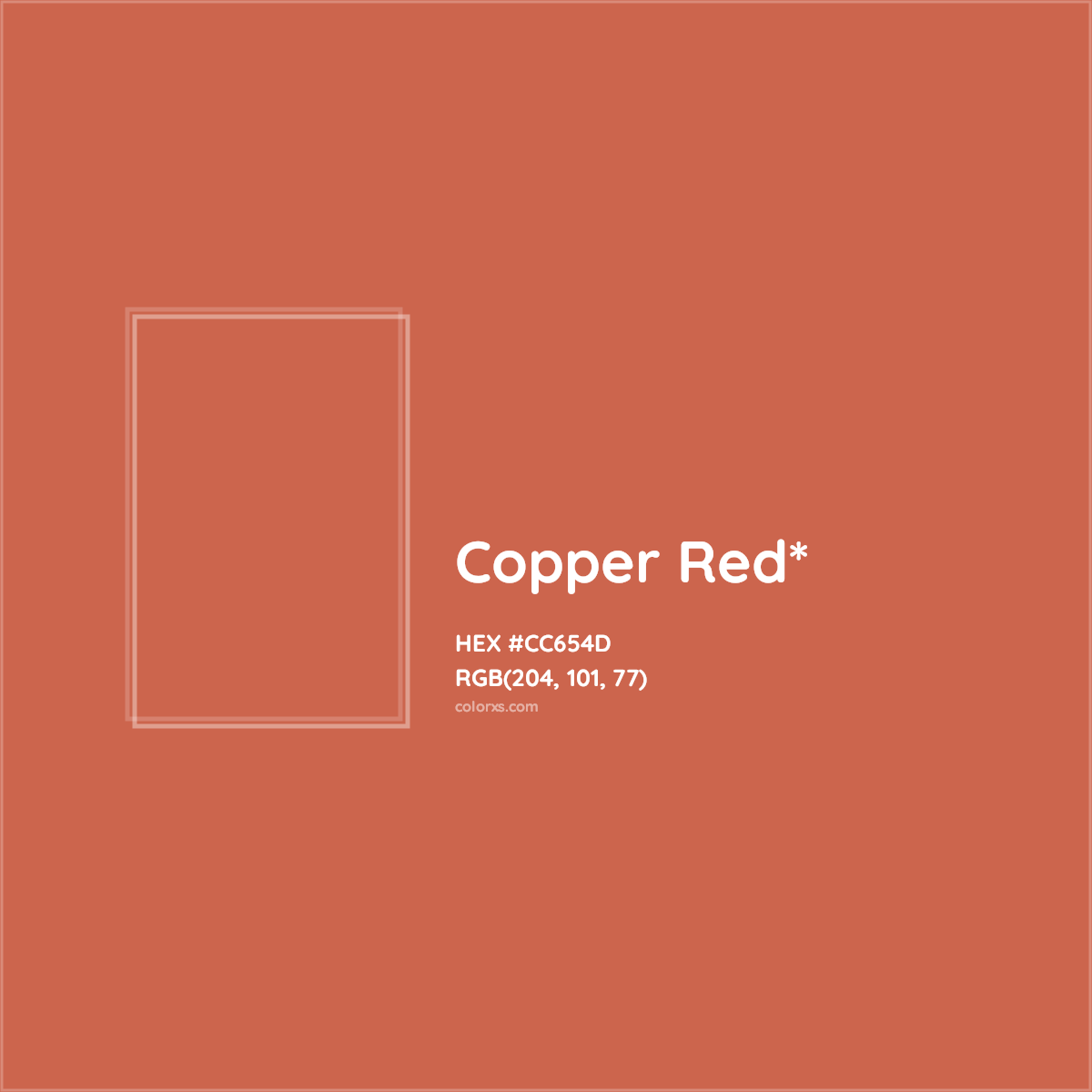 HEX #CC654D Color Name, Color Code, Palettes, Similar Paints, Images