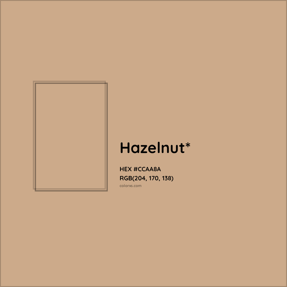 HEX #CCAA8A Color Name, Color Code, Palettes, Similar Paints, Images