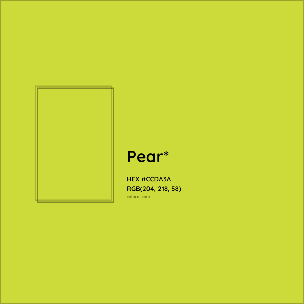 HEX #CCDA3A Color Name, Color Code, Palettes, Similar Paints, Images