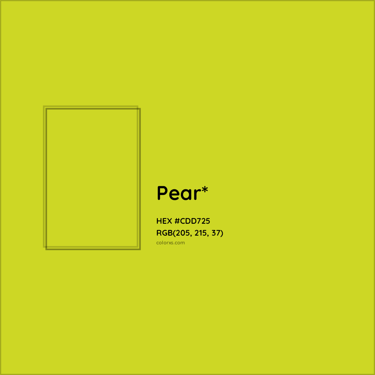 HEX #CDD725 Color Name, Color Code, Palettes, Similar Paints, Images