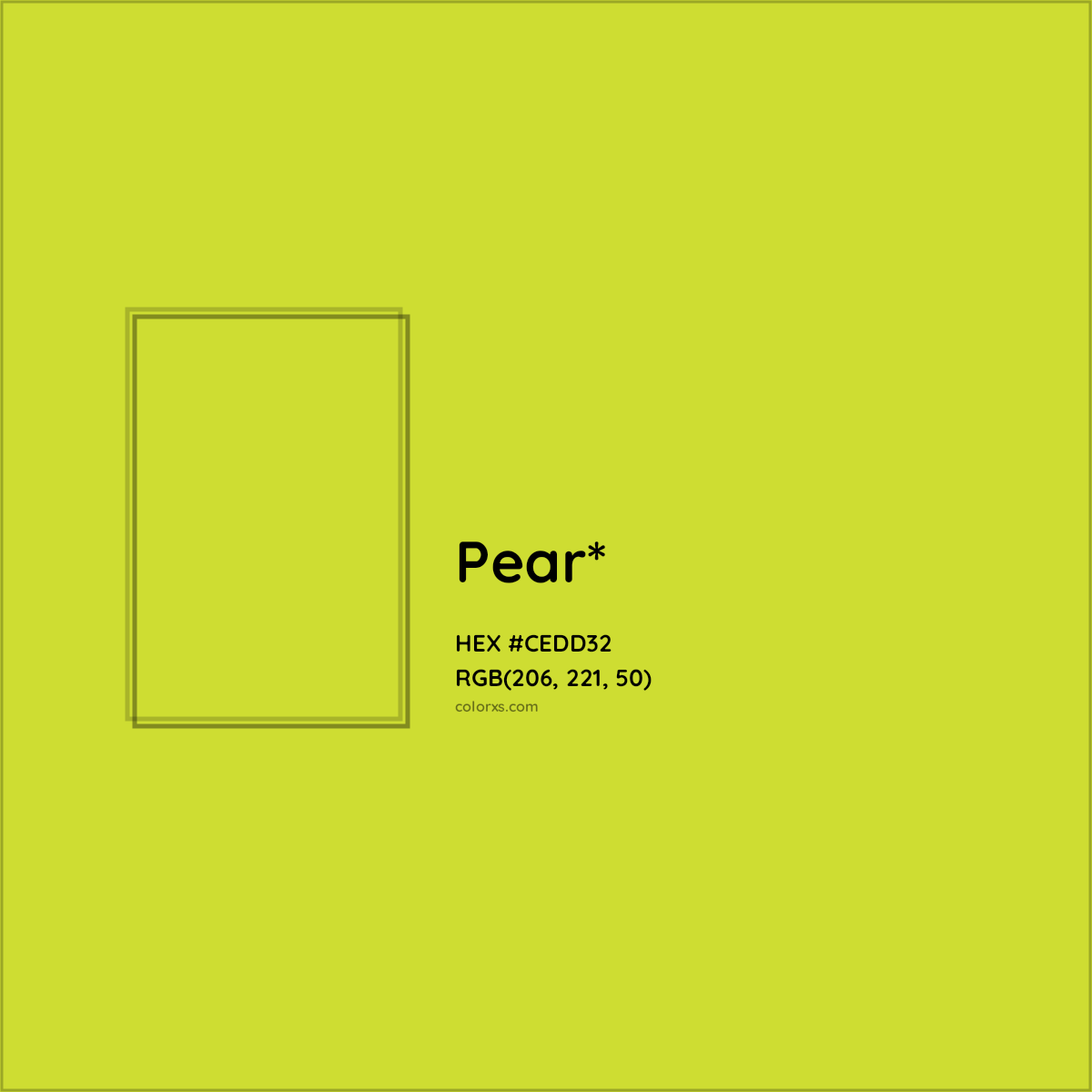 HEX #CEDD32 Color Name, Color Code, Palettes, Similar Paints, Images