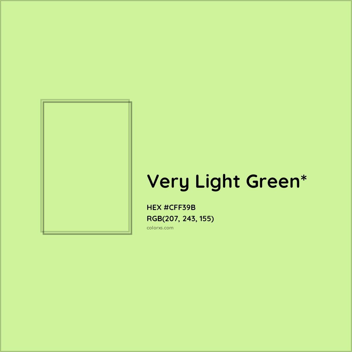 HEX #CFF39B Color Name, Color Code, Palettes, Similar Paints, Images