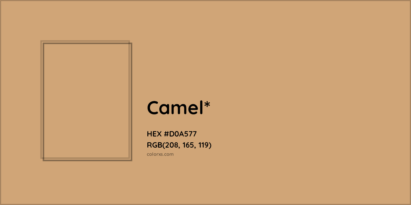 HEX #D0A577 Color Name, Color Code, Palettes, Similar Paints, Images