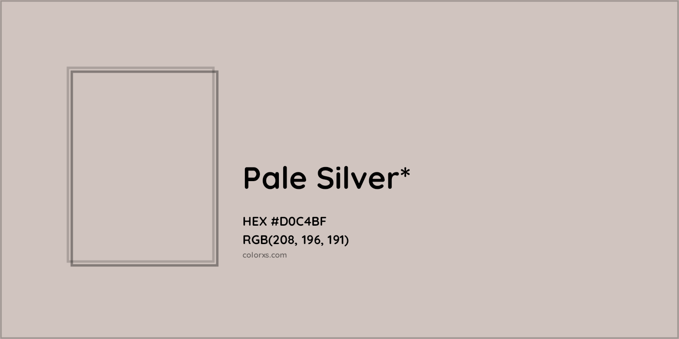 HEX #D0C4BF Color Name, Color Code, Palettes, Similar Paints, Images