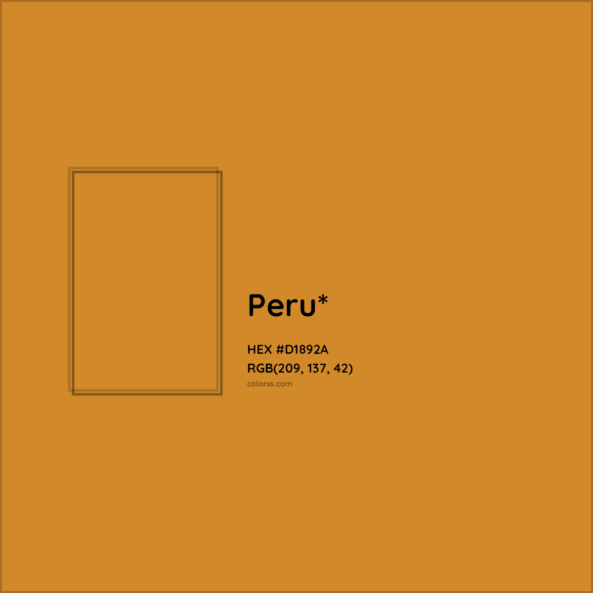 HEX #D1892A Color Name, Color Code, Palettes, Similar Paints, Images