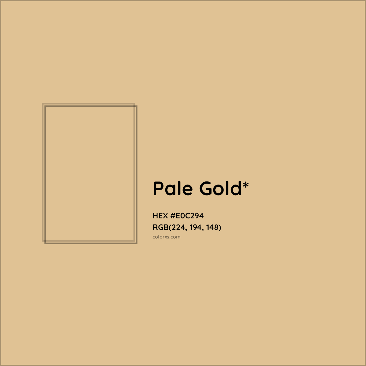 HEX #E0C294 Color Name, Color Code, Palettes, Similar Paints, Images