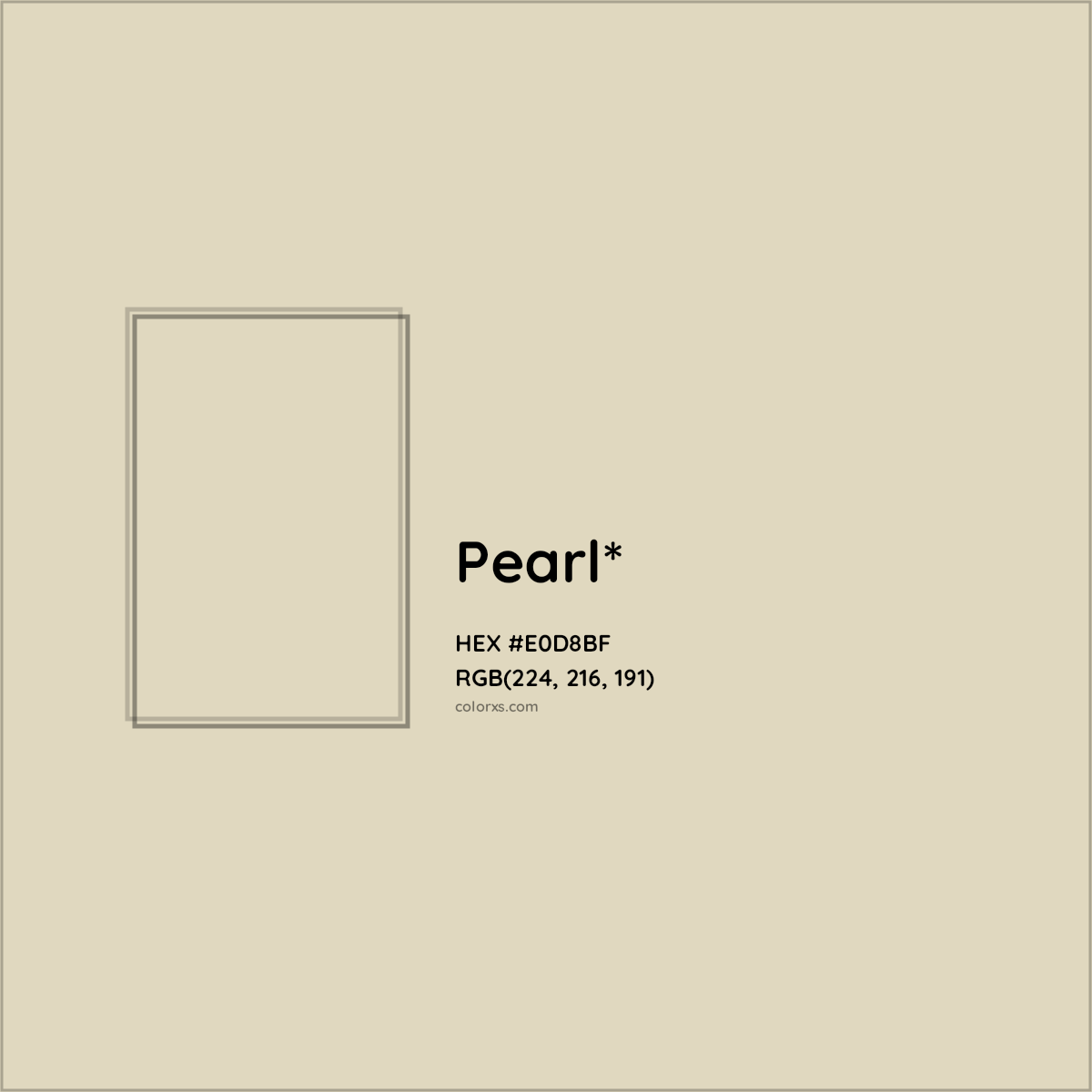 HEX #E0D8BF Color Name, Color Code, Palettes, Similar Paints, Images