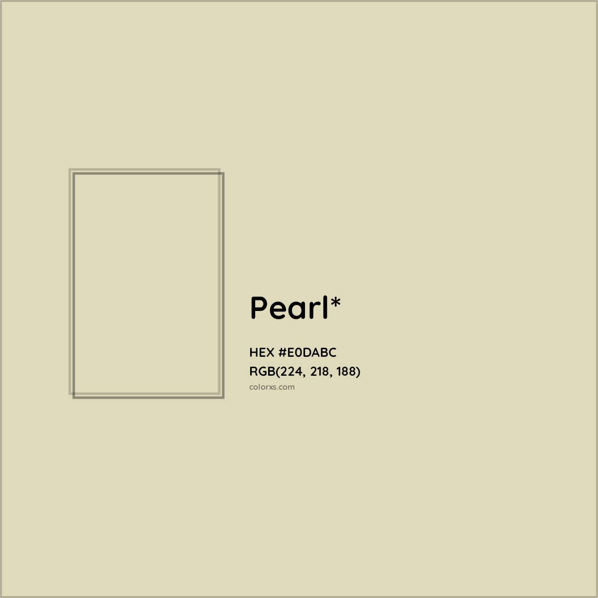 HEX #E0DABC Color Name, Color Code, Palettes, Similar Paints, Images