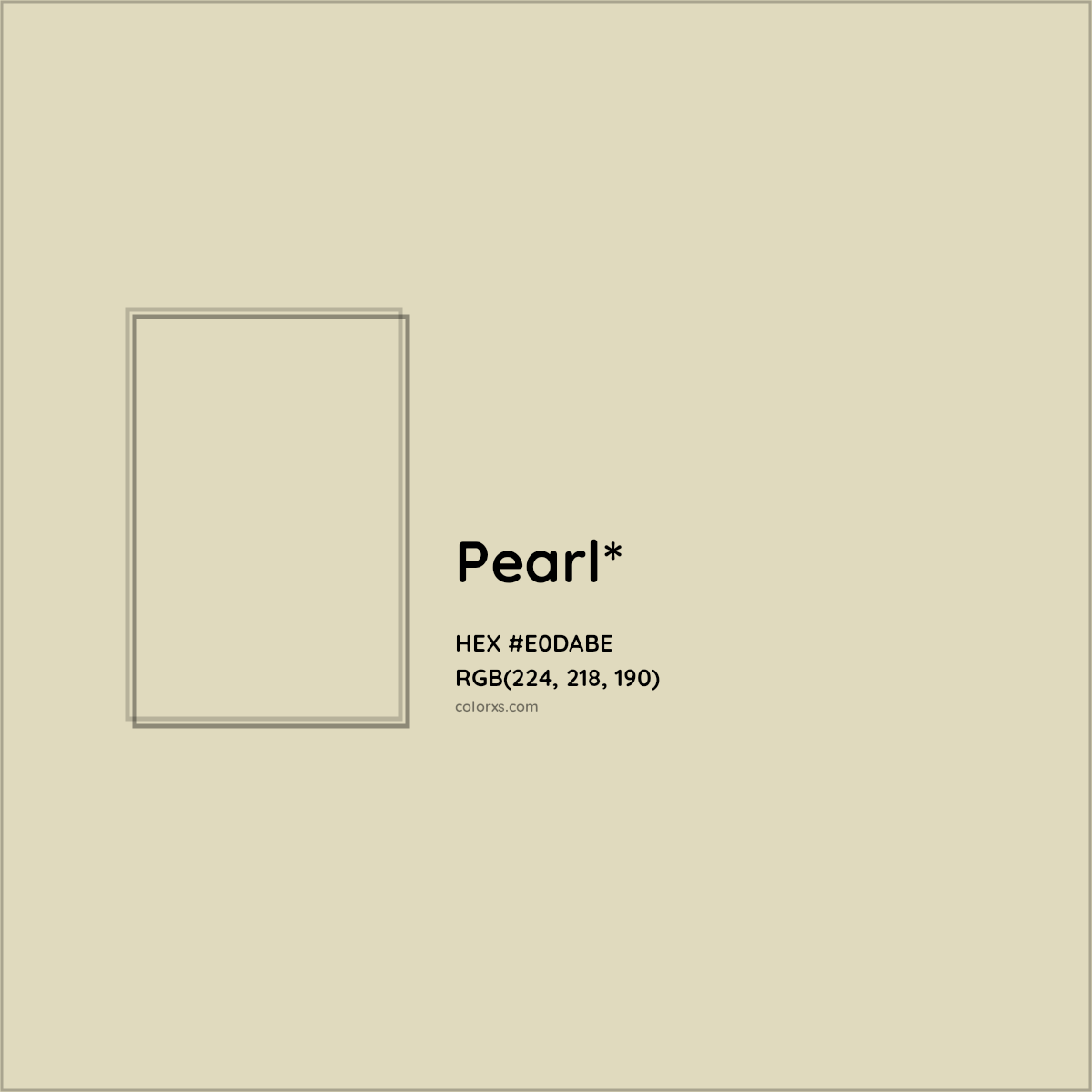 HEX #E0DABE Color Name, Color Code, Palettes, Similar Paints, Images