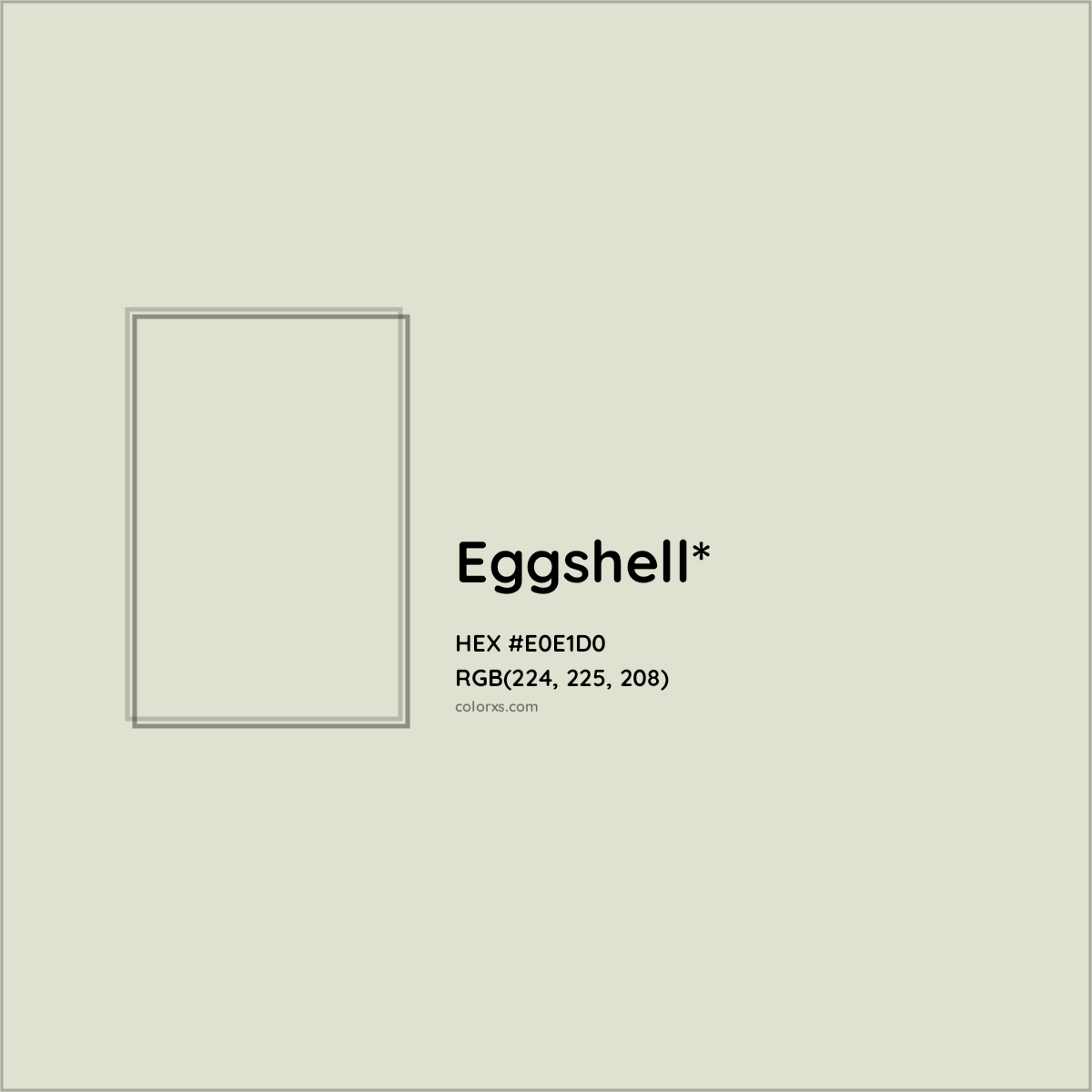 HEX #E0E1D0 Color Name, Color Code, Palettes, Similar Paints, Images