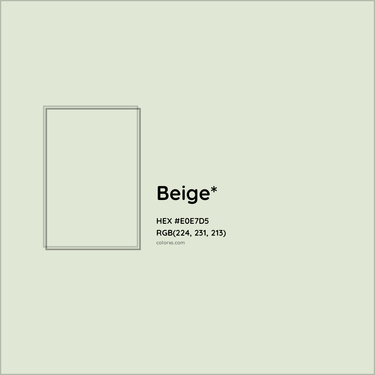 HEX #E0E7D5 Color Name, Color Code, Palettes, Similar Paints, Images