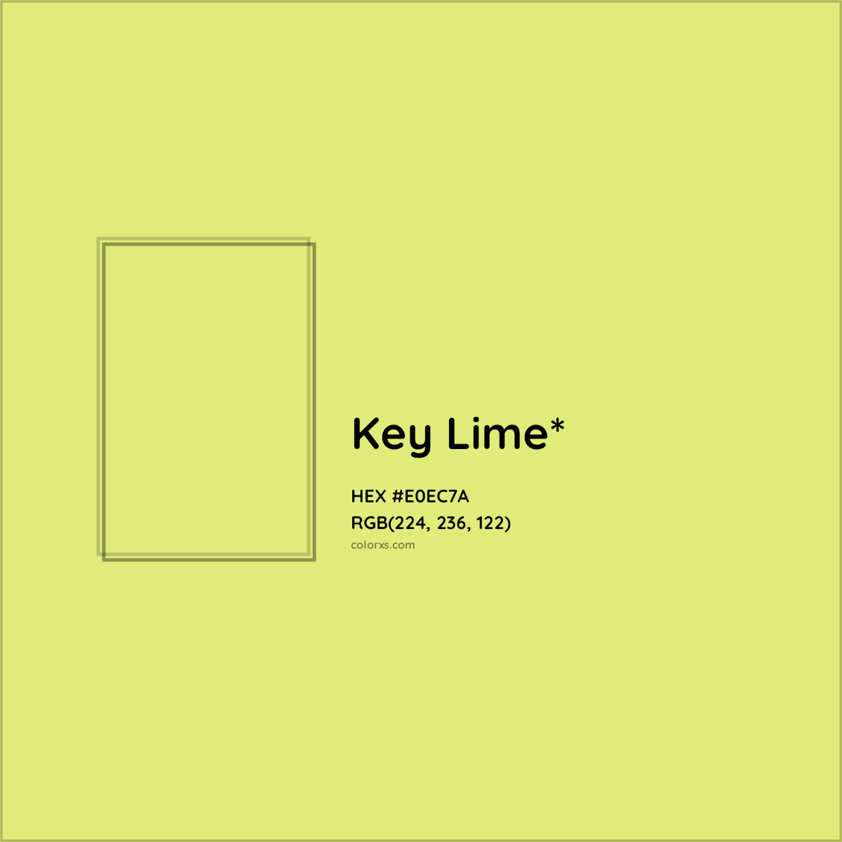 HEX #E0EC7A Color Name, Color Code, Palettes, Similar Paints, Images