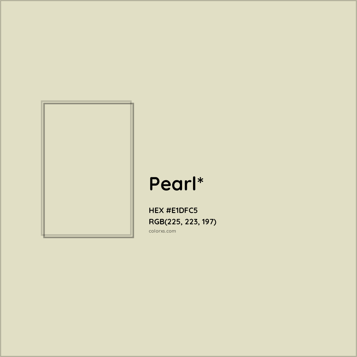 HEX #E1DFC5 Color Name, Color Code, Palettes, Similar Paints, Images