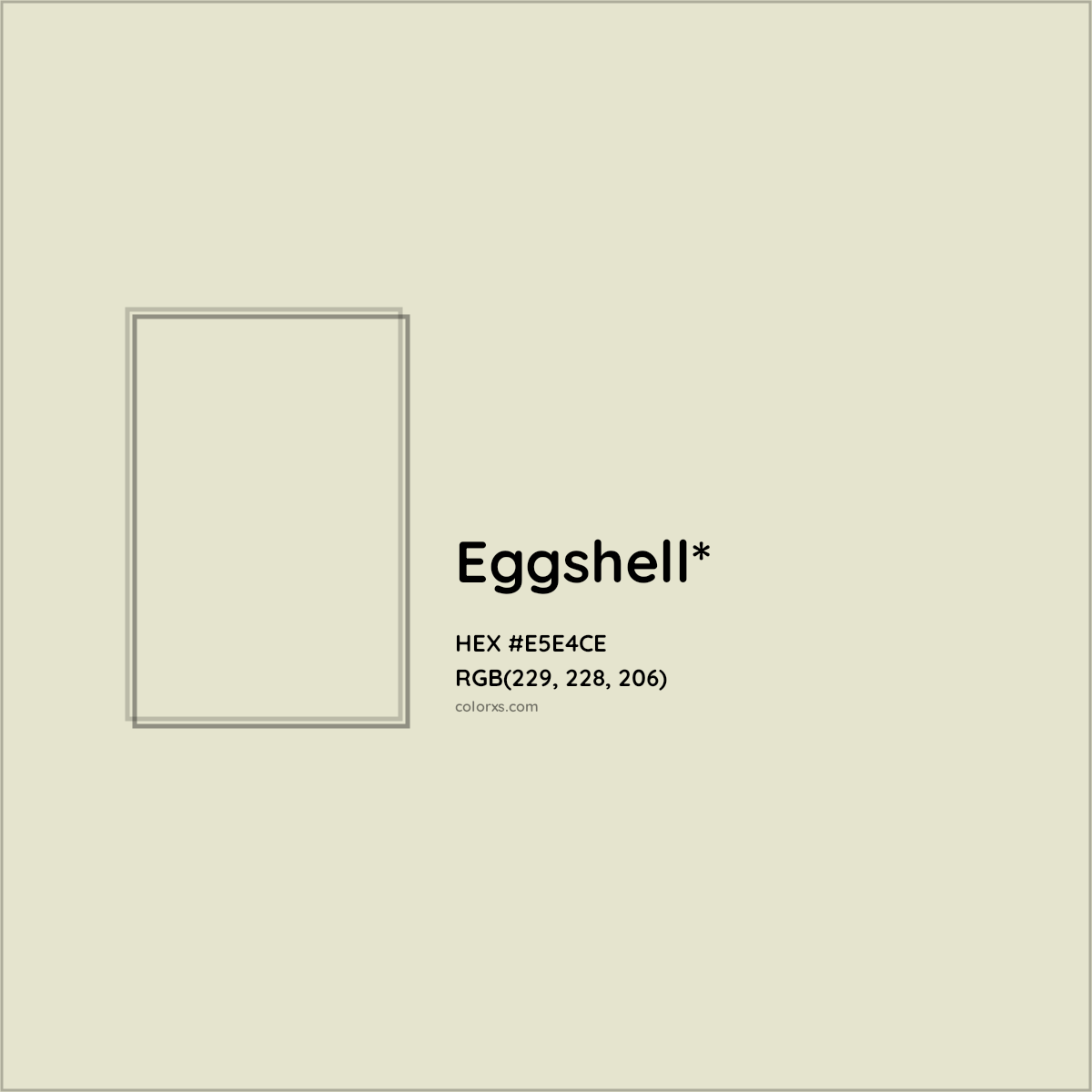 HEX #E5E4CE Color Name, Color Code, Palettes, Similar Paints, Images