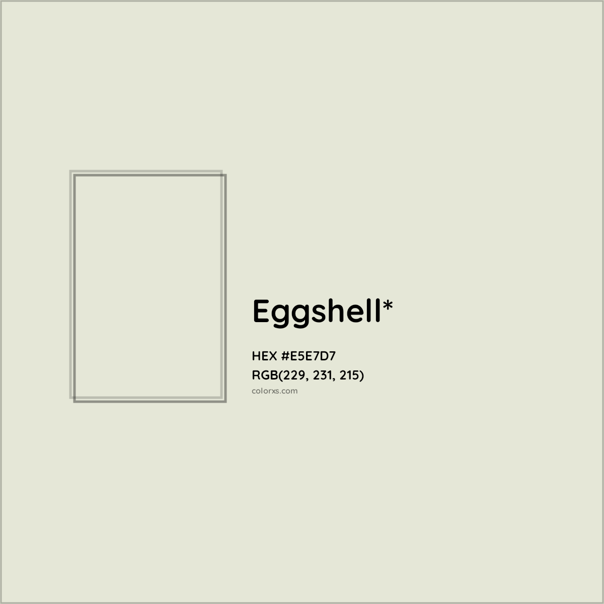 HEX #E5E7D7 Color Name, Color Code, Palettes, Similar Paints, Images