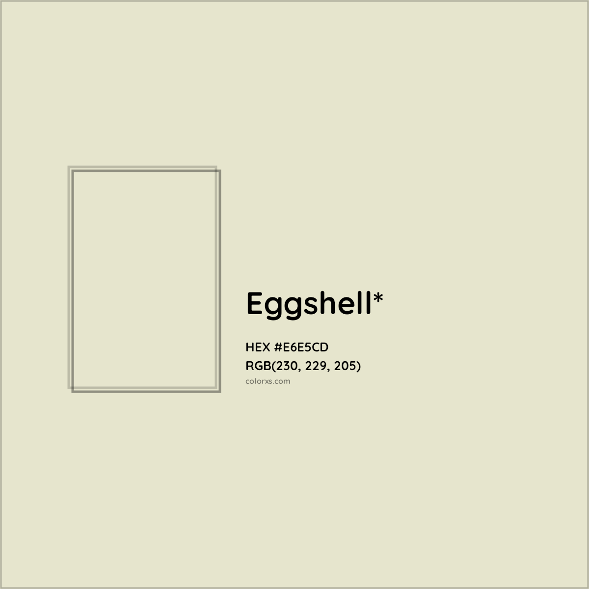 HEX #E6E5CD Color Name, Color Code, Palettes, Similar Paints, Images