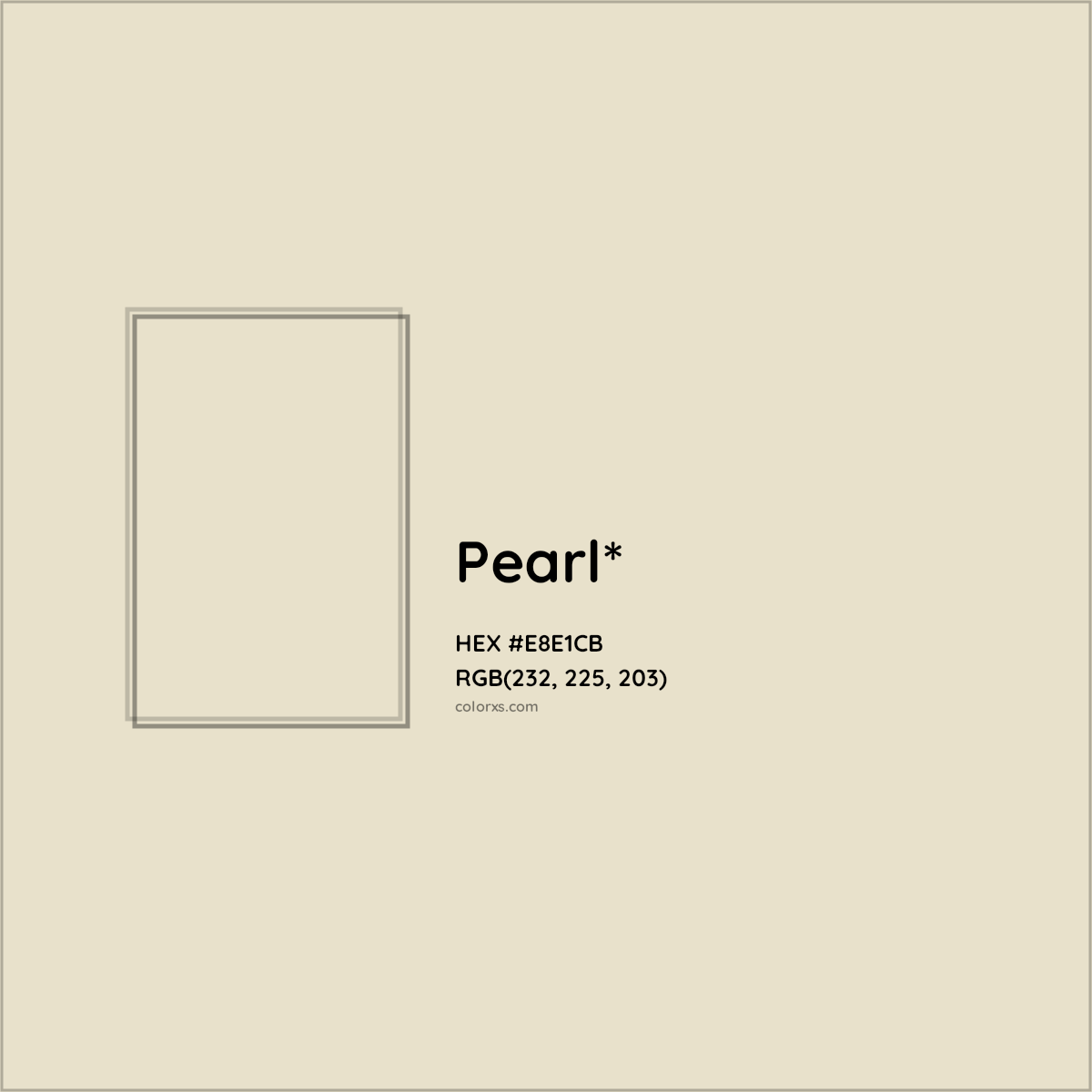 HEX #E8E1CB Color Name, Color Code, Palettes, Similar Paints, Images