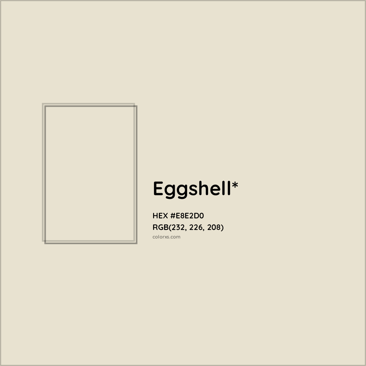 HEX #E8E2D0 Color Name, Color Code, Palettes, Similar Paints, Images