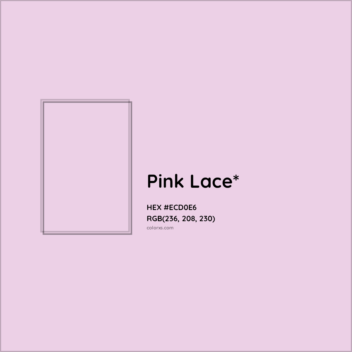 HEX #ECD0E6 Color Name, Color Code, Palettes, Similar Paints, Images