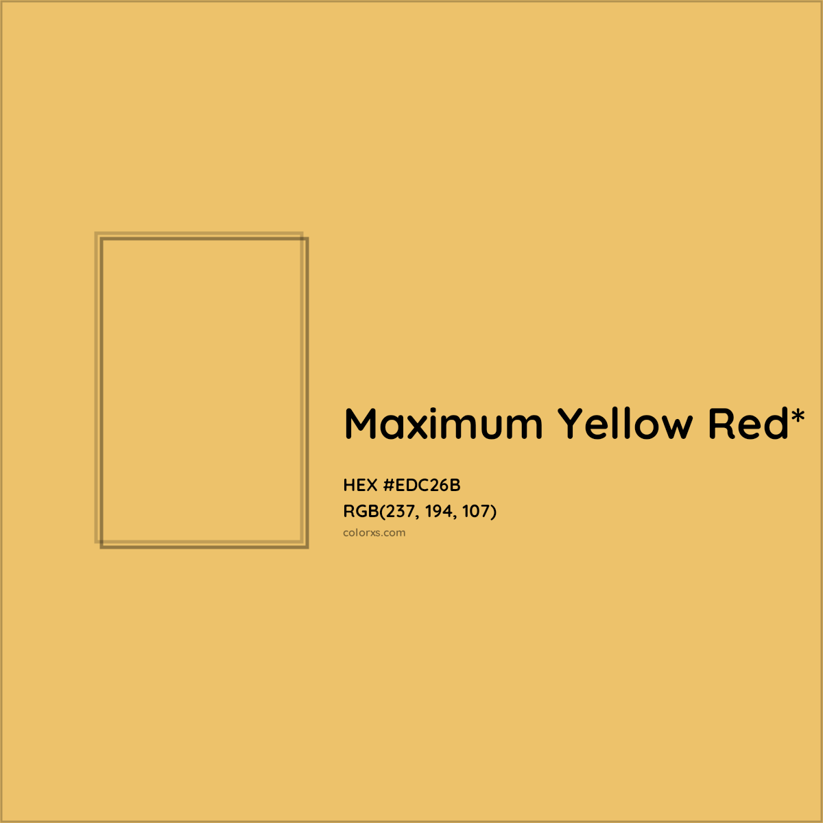 HEX #EDC26B Color Name, Color Code, Palettes, Similar Paints, Images