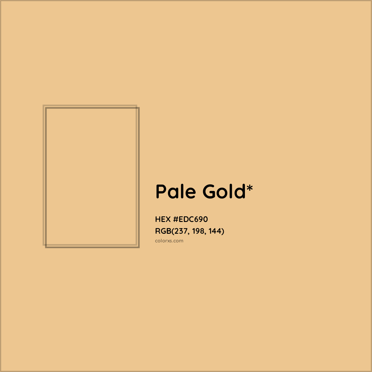 HEX #EDC690 Color Name, Color Code, Palettes, Similar Paints, Images