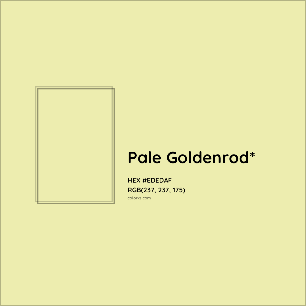 HEX #EDEDAF Color Name, Color Code, Palettes, Similar Paints, Images