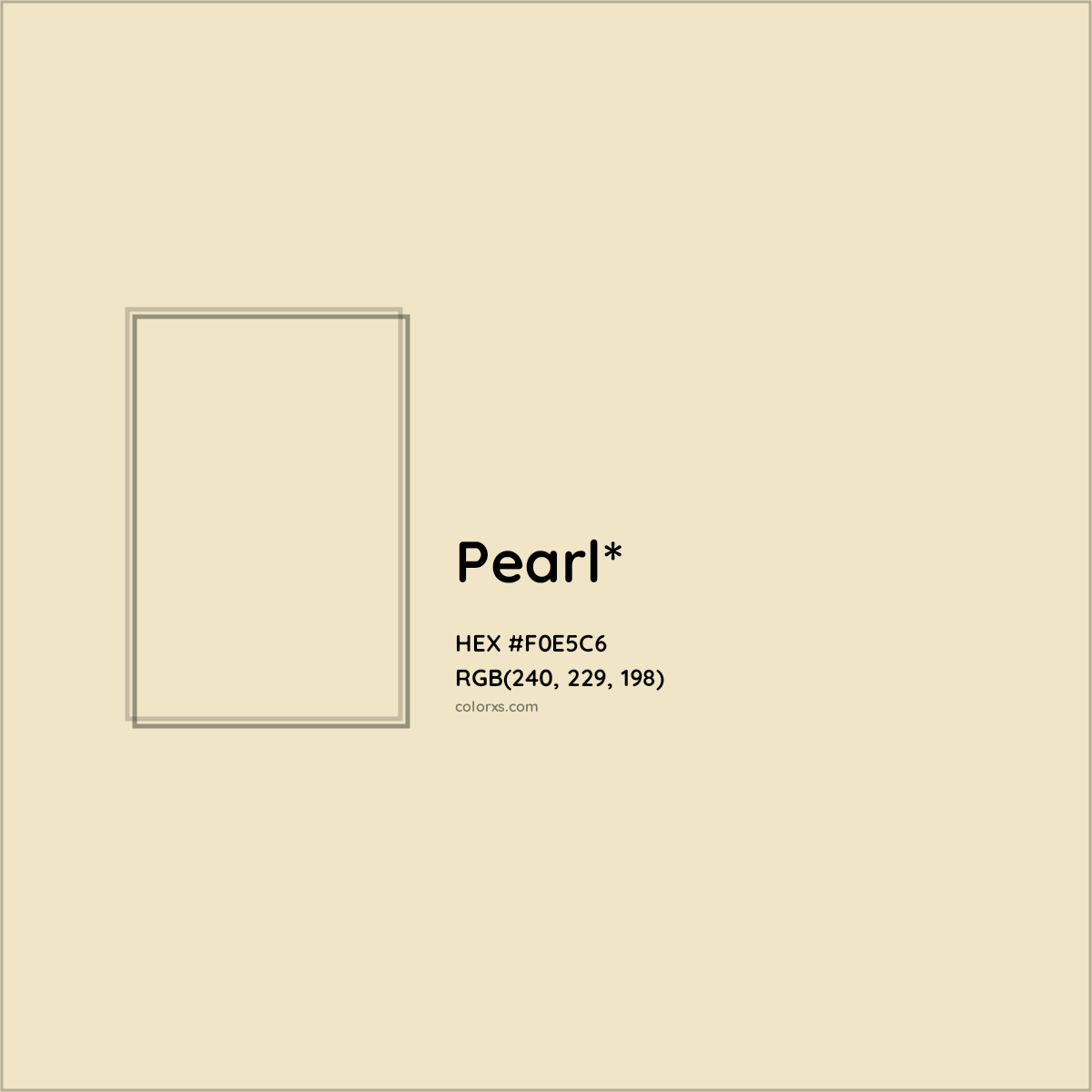 HEX #F0E5C6 Color Name, Color Code, Palettes, Similar Paints, Images