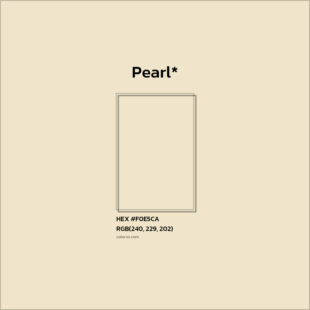 HEX #F0E5CA Color Name, Color Code, Palettes, Similar Paints, Images